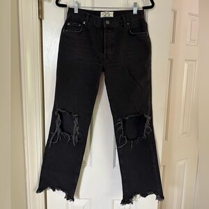 Black Free People Maggie Jean